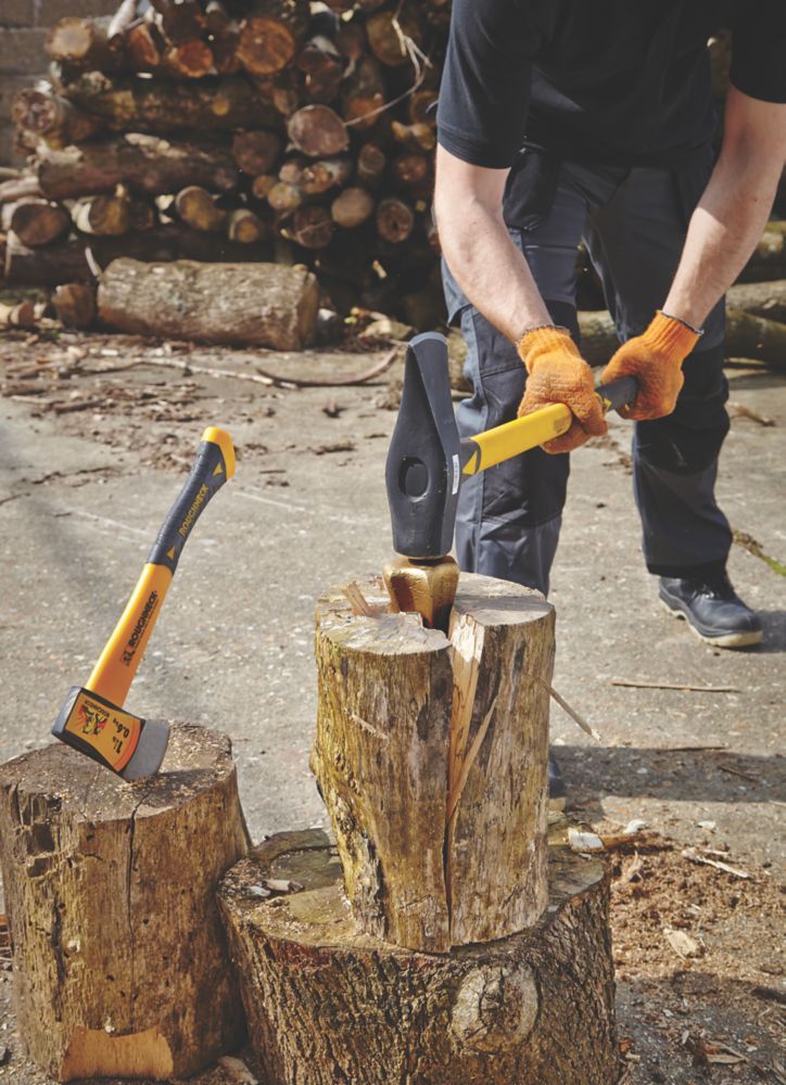 Kit d'outils pour couper le bois Roughneck 3 pièces, Hache