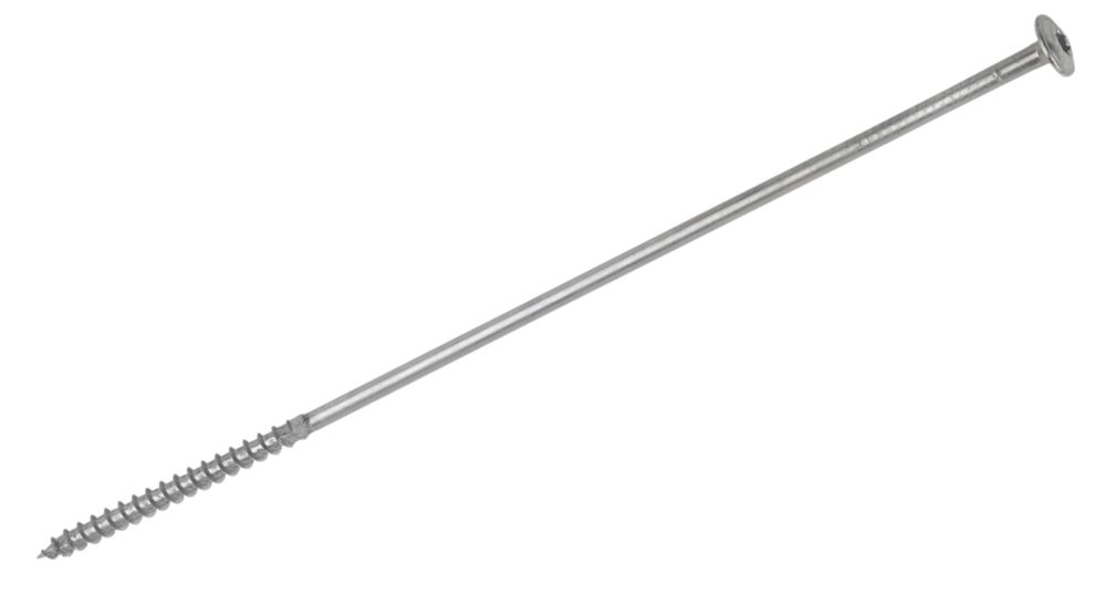 50 vis à bois à revêtement Wirox à collerette Spax Wirox argent 6 x 250mm