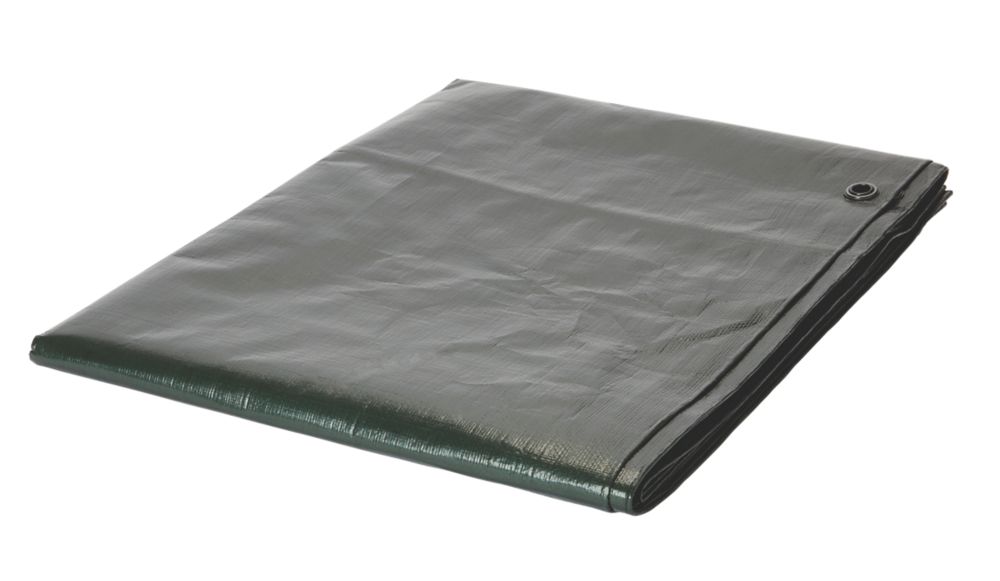  Bâche verte / marron 2 x 3m 