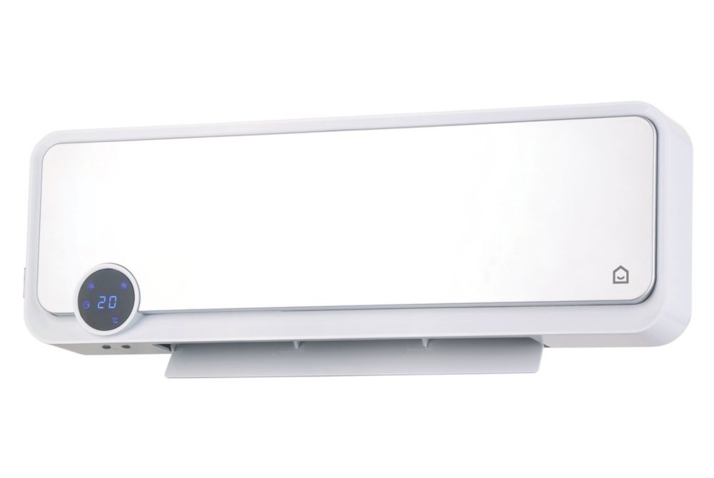   Radiateur PTC électrique mural oscillant céramique 2 000W PTC805E Blanc