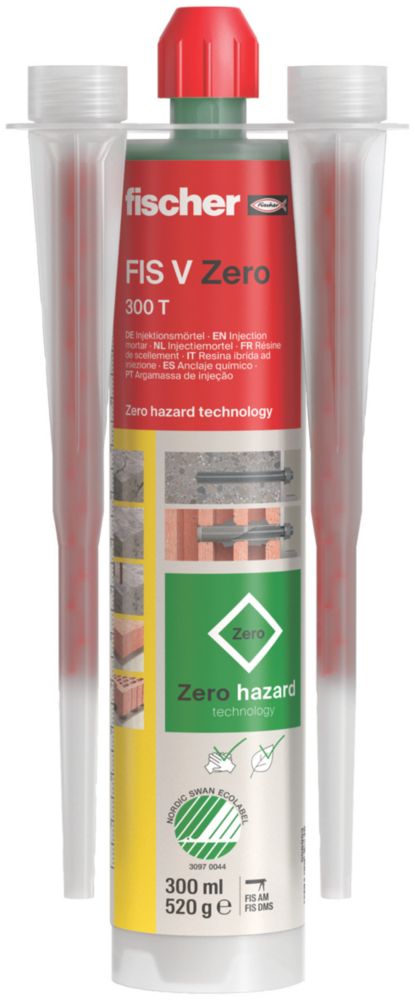 Résine d'injection Fischer FIS V Zero 300ml 