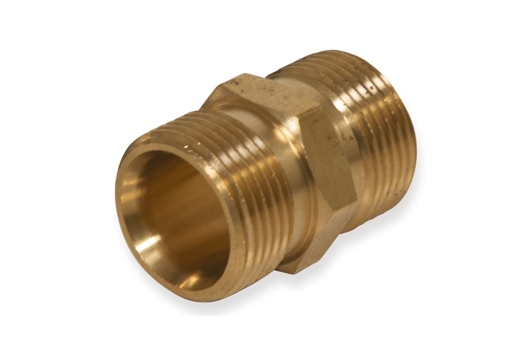 Manchon mâle double extrémité 22mm Mecafer (14mm)