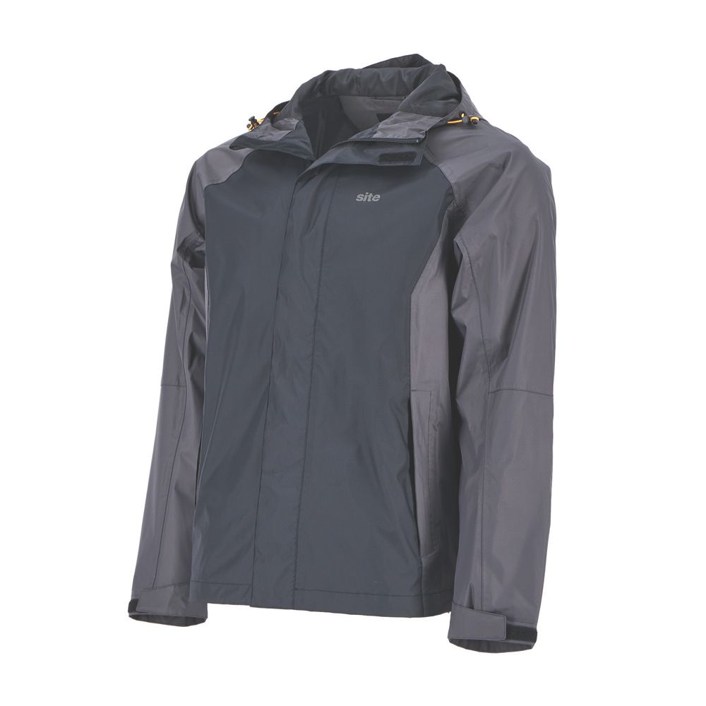 Veste imperméable Site Orser gris / noir taille L tour de poitrine 128 cm