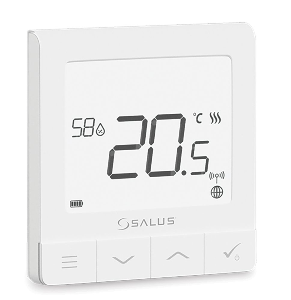 Thermostat de chauffage au sol Somatherm blanc 3,7V