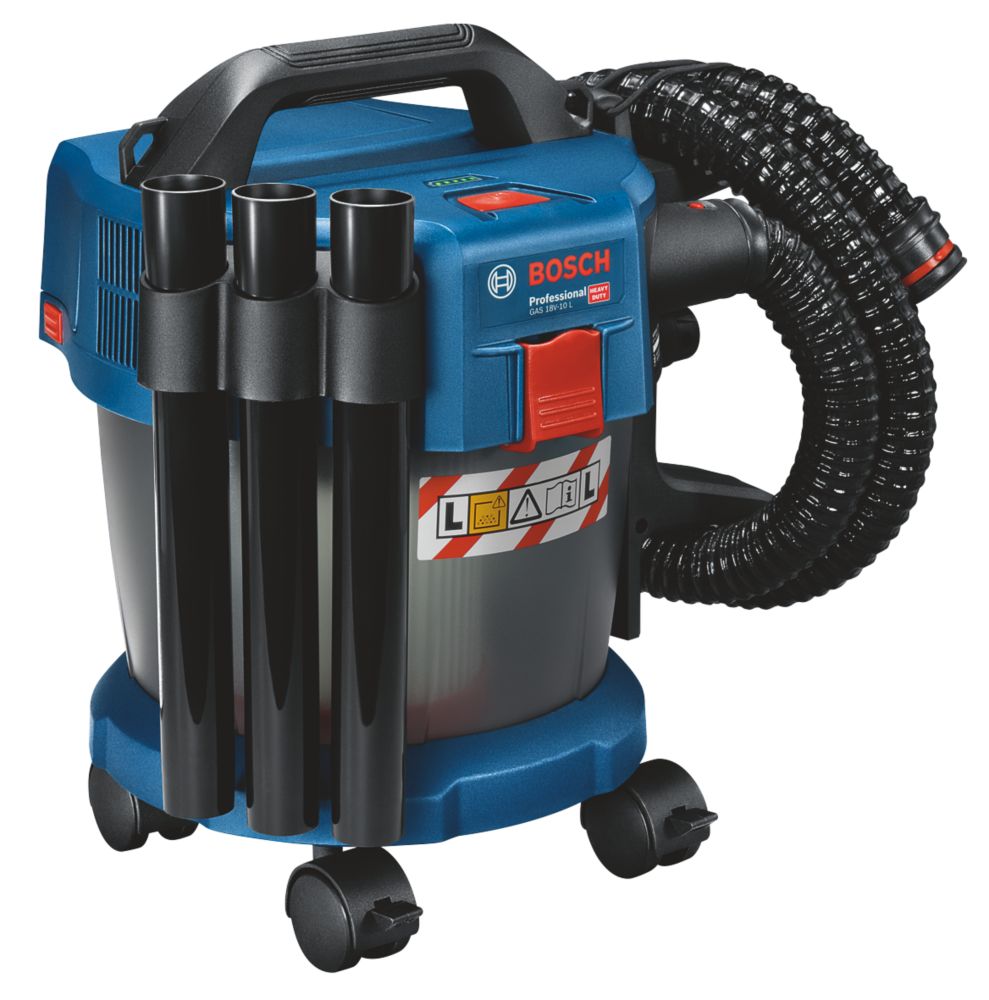 Aspirateur sans fil eau et poussière Bosch Professional GAS 10L 18V Li-ion Coolpack - Sans batterie
