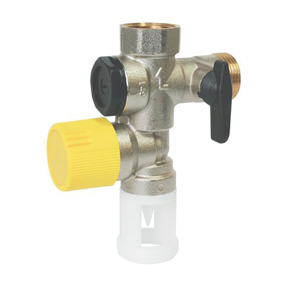 Groupe de sécurité vertical en téflon Somatherm 3/4"