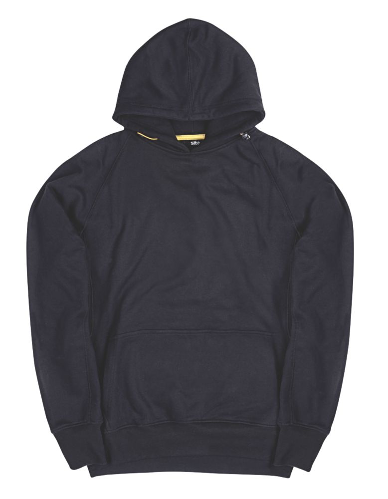 Sweat à capuche Site Alder noir taille M