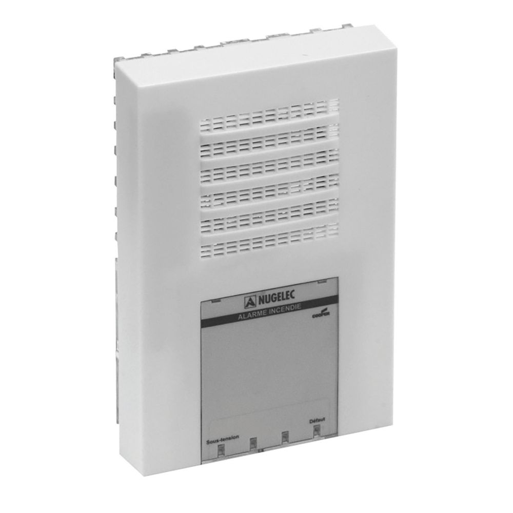 Alarme incendie Nugelec de type 4 avec flash
