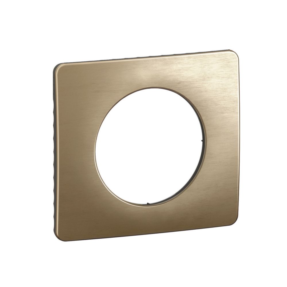 Plaque de finition en saillie Legrand Céliane, 1 poste, bronze 