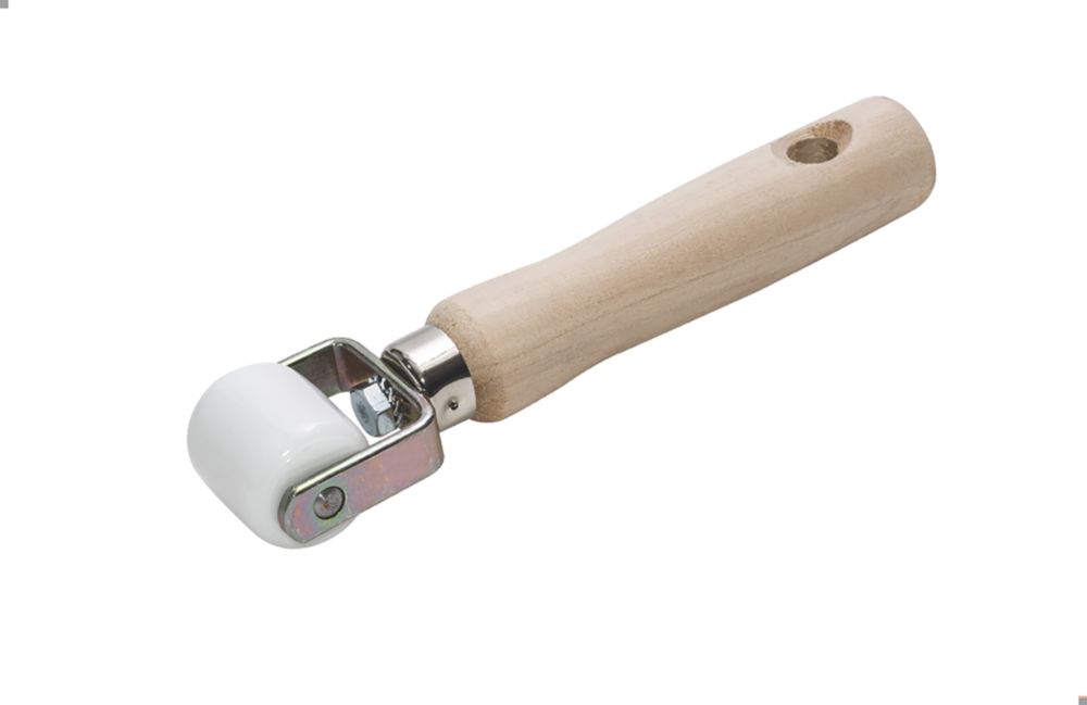 Roulette de tapissier/colleur bois avec manche en ébonite FSC
