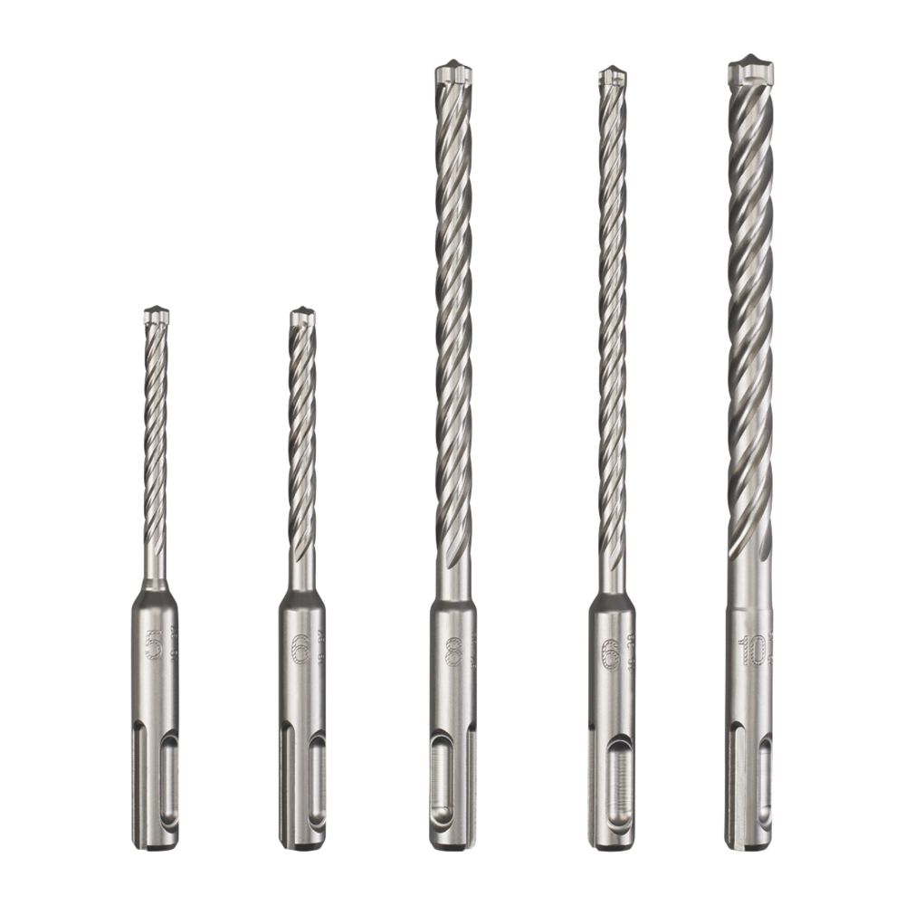 Jeu de 5 forets SDS Plus MX4 Milwaukee