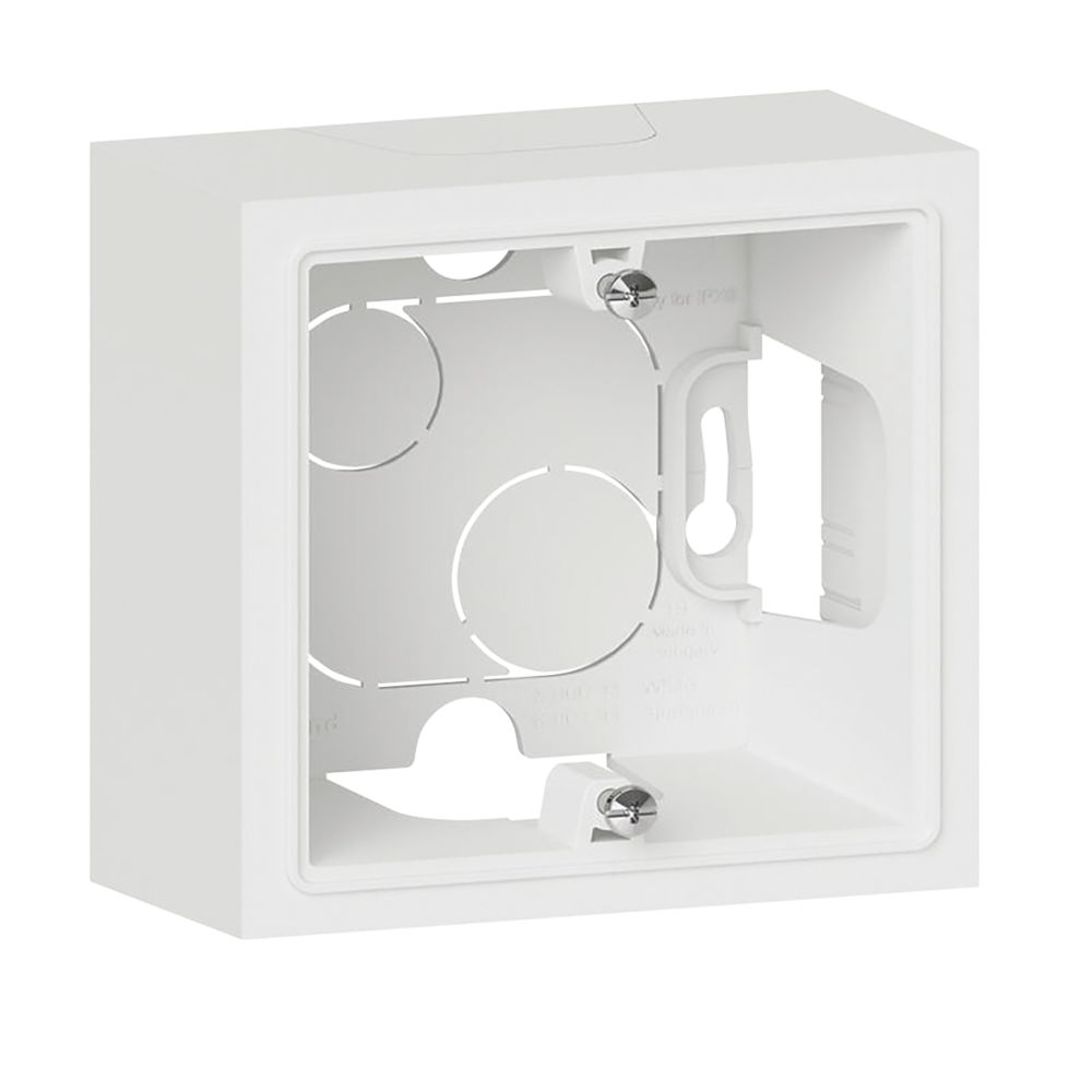 Cadre saillie 1 poste Dooxie blanc Legrand