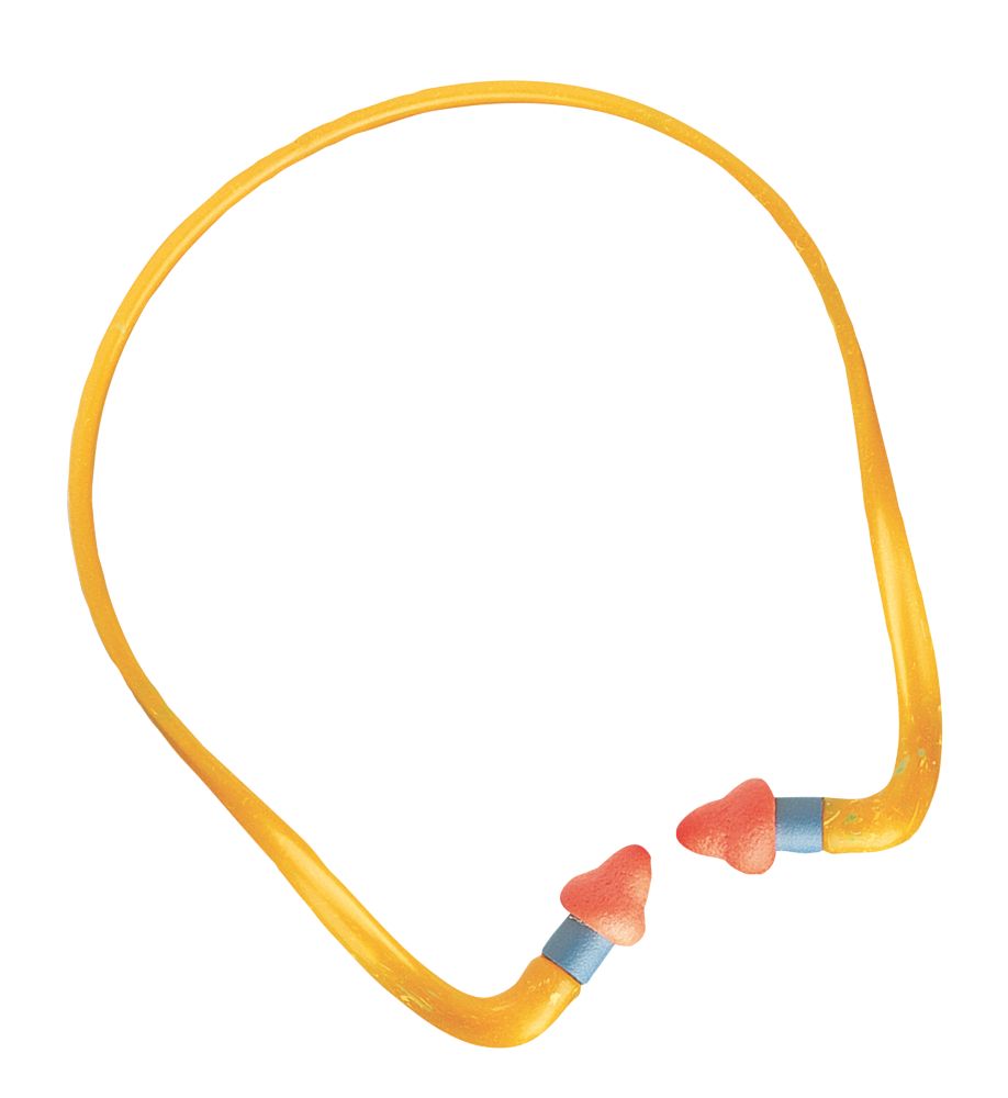 Bouchons d'oreille semi-intra-auriculaires 24dB sur serre-tête Howard Leight QB2HYG