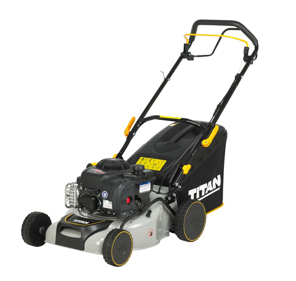 Tondeuse thermique autotractée 125cm³ Titan TLMP300SP40 41 cm