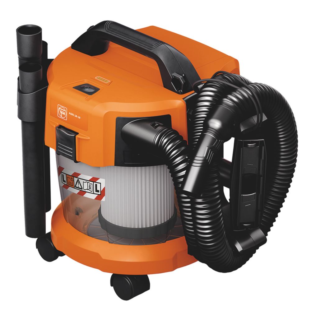  Aspirateur sans fil classe L Fein ASBS 10 18V Li-Ion Coolpack - Sans batterie
