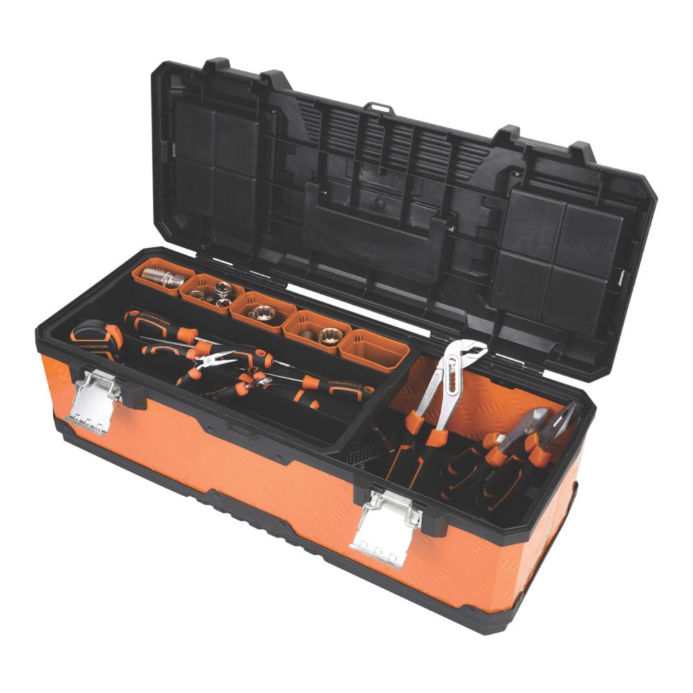 Kit outils ménagers 237 pièces - Boîte plastique - Portable et léger