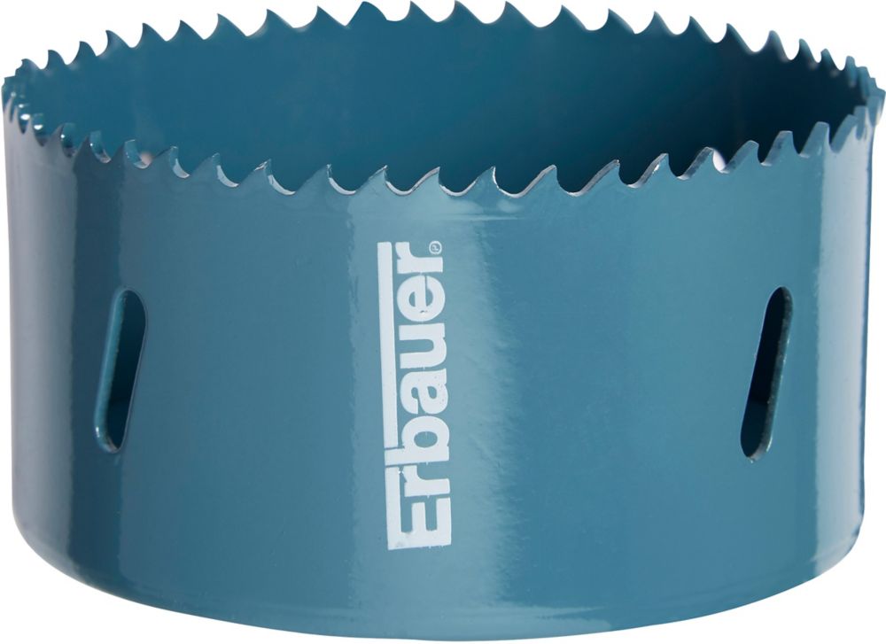 Scie cloche bi-métal sans foret multi-matériaux 85 mm Erbauer