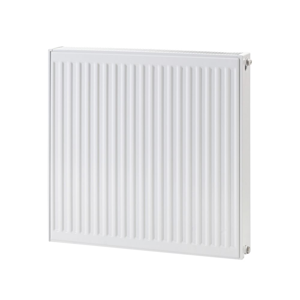 Radiateur eau chaude à double panneau Flomasta type 22 700 x 600mm blanc, Radiateurs