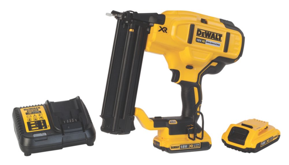 Cloueur de finition sans fil brushless DeWalt XR DCN680D2-QW 54mm 18V Li-Ion 2 x 2Ah, 1 chargeur + 1 coffret