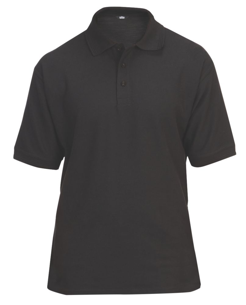 Polo Site Tanneron noir taille M
