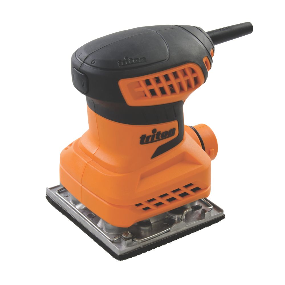 Ponceuse orbitale 1/4 feuille filaire 240V Triton TQTRSS 200W