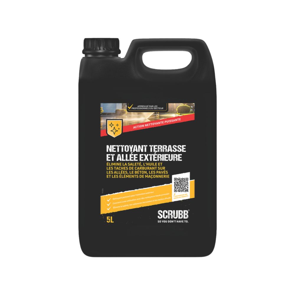 Nettoyant pour allées, terrasses, béton et maçonnerie Scrubb 5L 