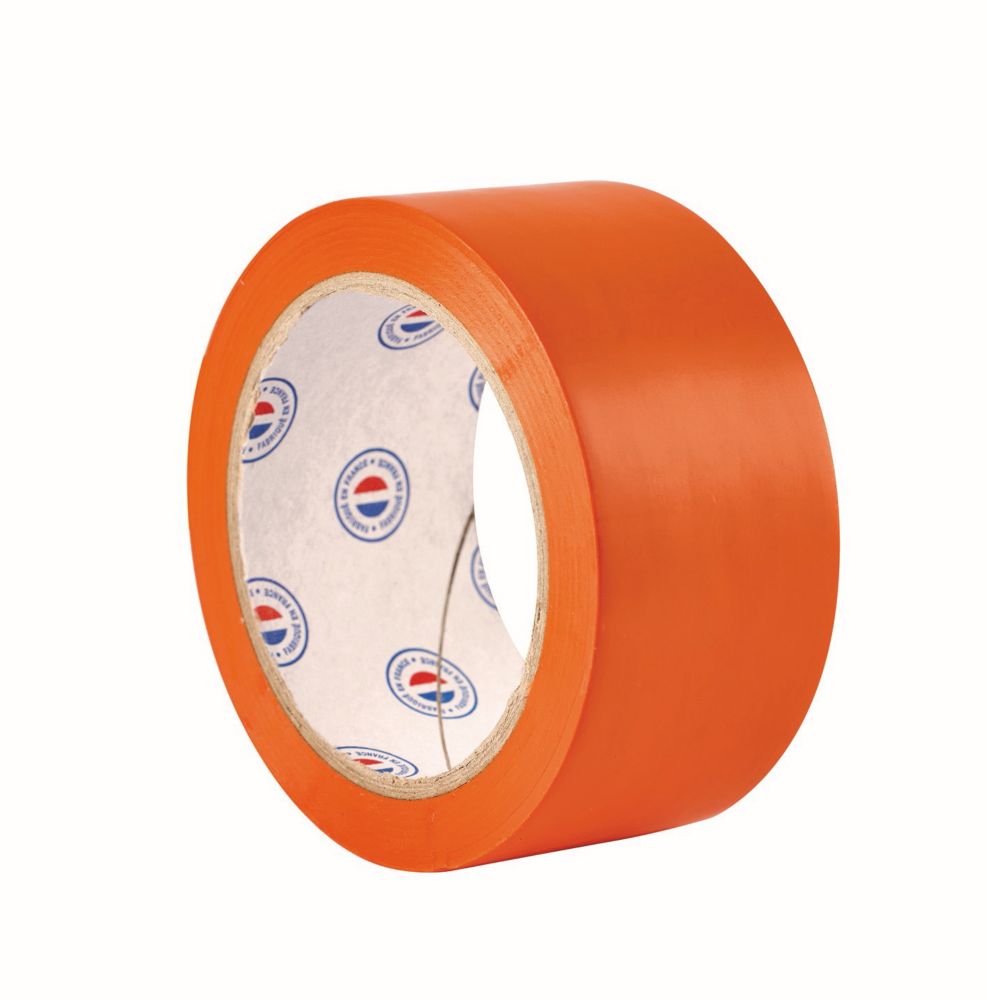 Ruban adhésif PVC Barnier 6990 orange 30m x 48mm 