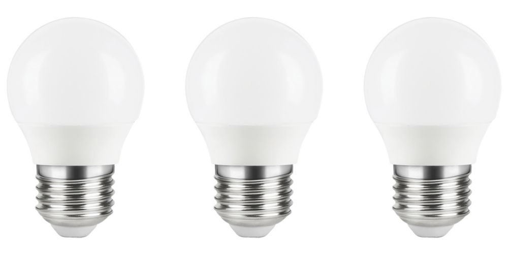 Lot de 3 ampoules LED mini globe LAP E27 250lm 2,2W