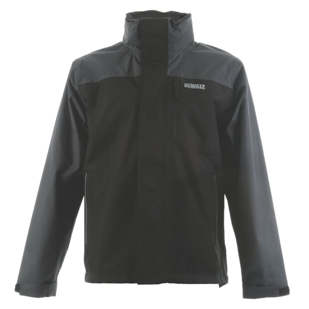Veste de travail imperméable DeWalt Storm noire / grise taille XL 