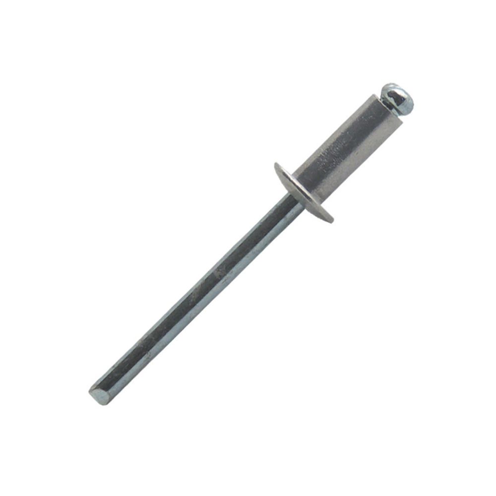 Rivets aveugles plats en aluminium et en acier Scell-It 3,2mm x 8mm 200 pièces