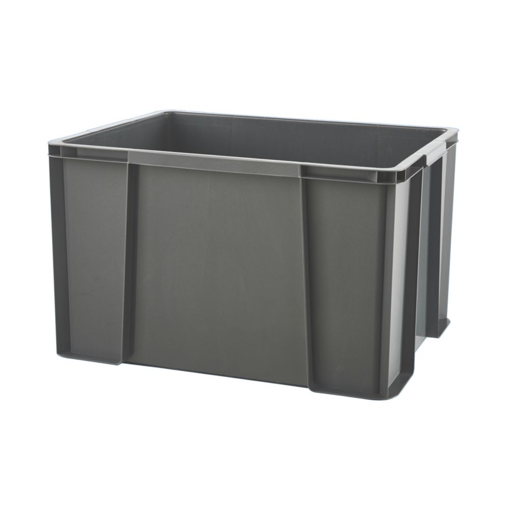Bac euro pour utilisation intensive Sundis 45L gris foncé