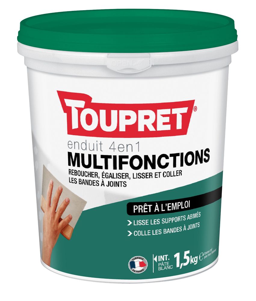 Enduit multifonction 4-en-1 Toupret 1kg