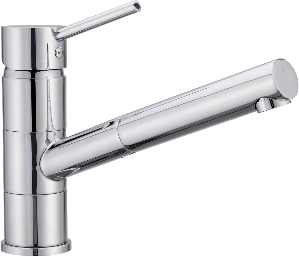 Mitigeur de cuisine Cooke & Lewis Jonha argenté