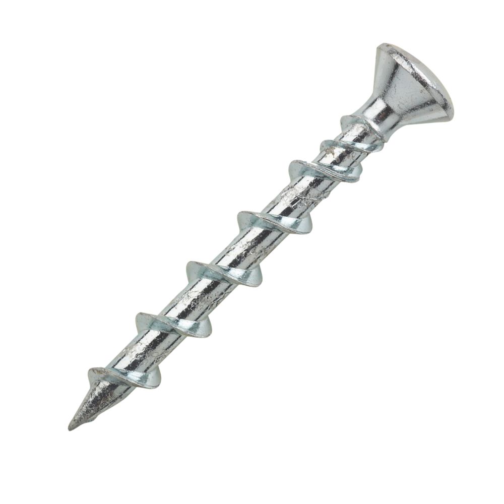 100 vis autotaraudeuses polyvalentes à tête fraisée et filetage DeWalt Wall Dog 6mm x 50mm