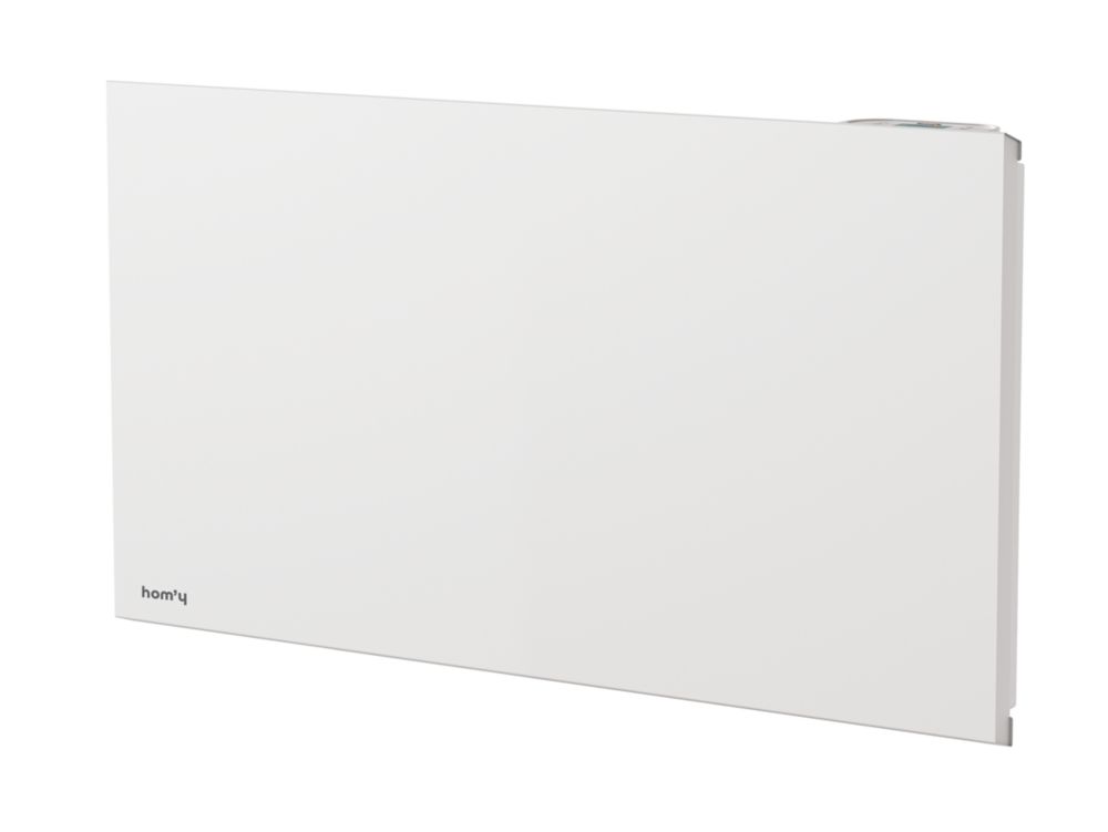 Radiateur électrique Hom'y Orphée Connect 1 500W 45,5cm x 80cm blanc 5118BTU