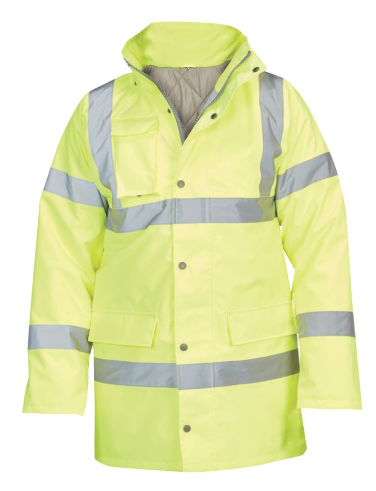Veste de circulation haute visibilité jaune taille L