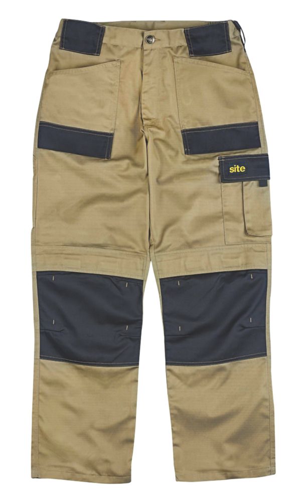 Pantalon de travail Pointer Site, gris et noir, taille 50, longueur 81 cm