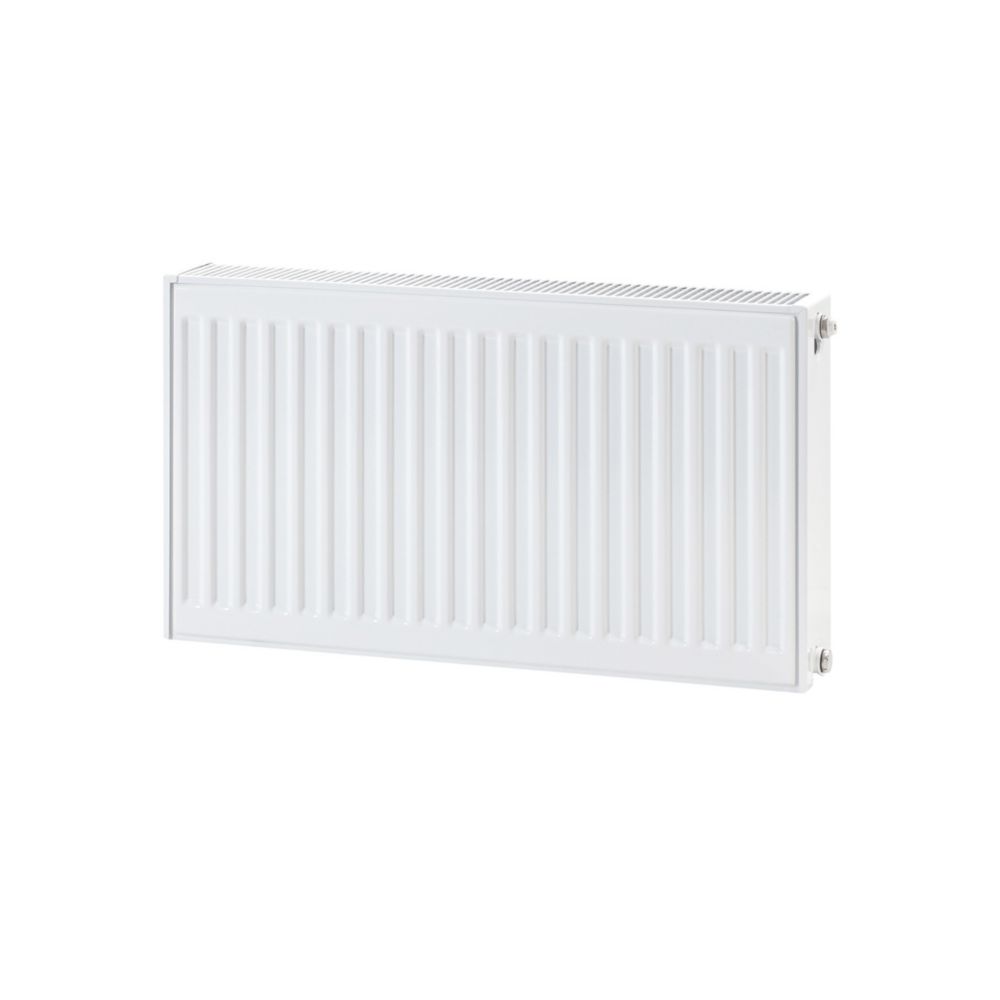 Radiateur eau chaude à double panneau Flomasta type 22 400 x 800mm blanc