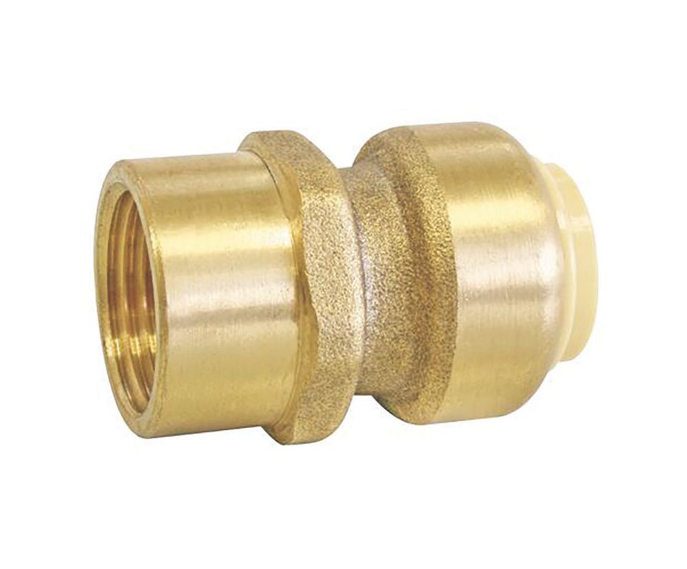 Raccord adaptatif à emboîter en laiton Somatherm 16mm x 15/21 - 1/2" 