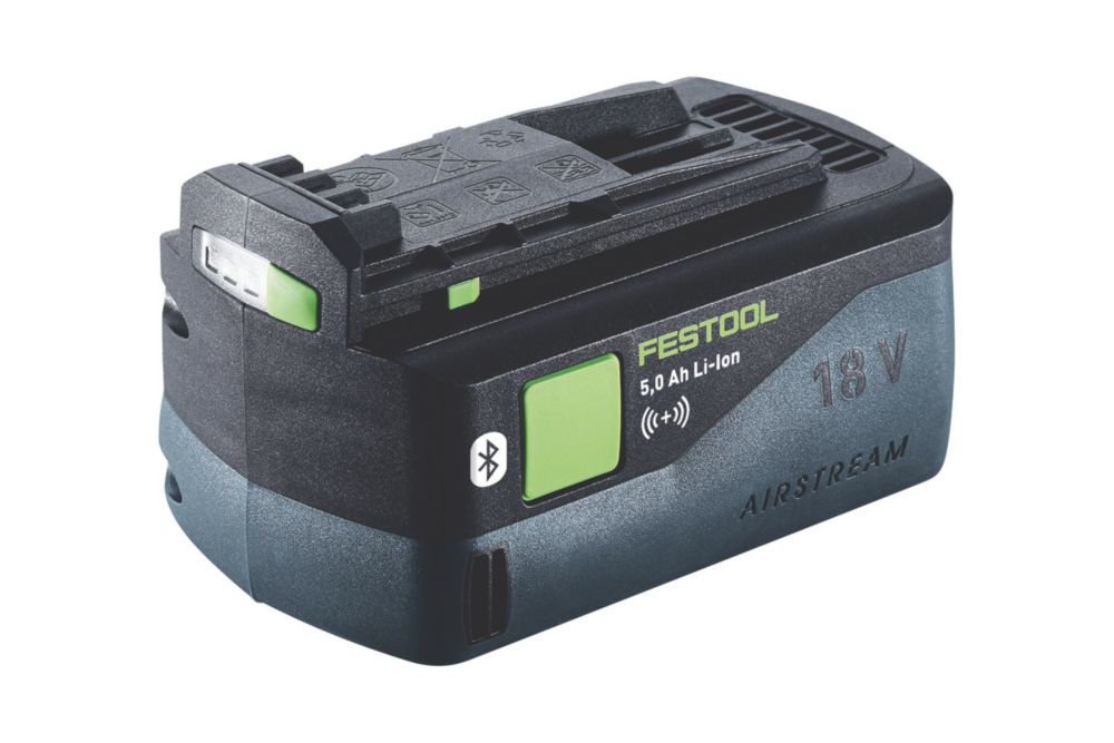 Batterie Airstream et Bluetooth Li-Ion High Power BP 18 Li ASI 18V 5Ah Festool 577660