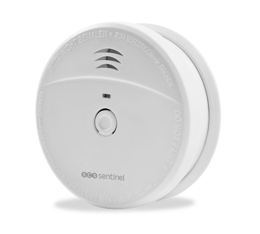 Détecteur autonome de fumée à batterie SCS Sentinel 5 ans, lot de 1