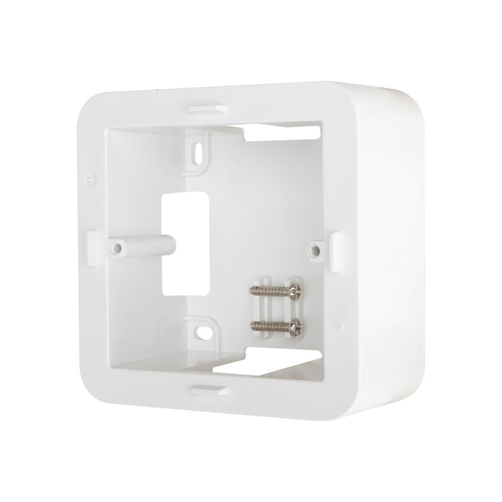 Cadre saillie 1 poste LAP composable blanc