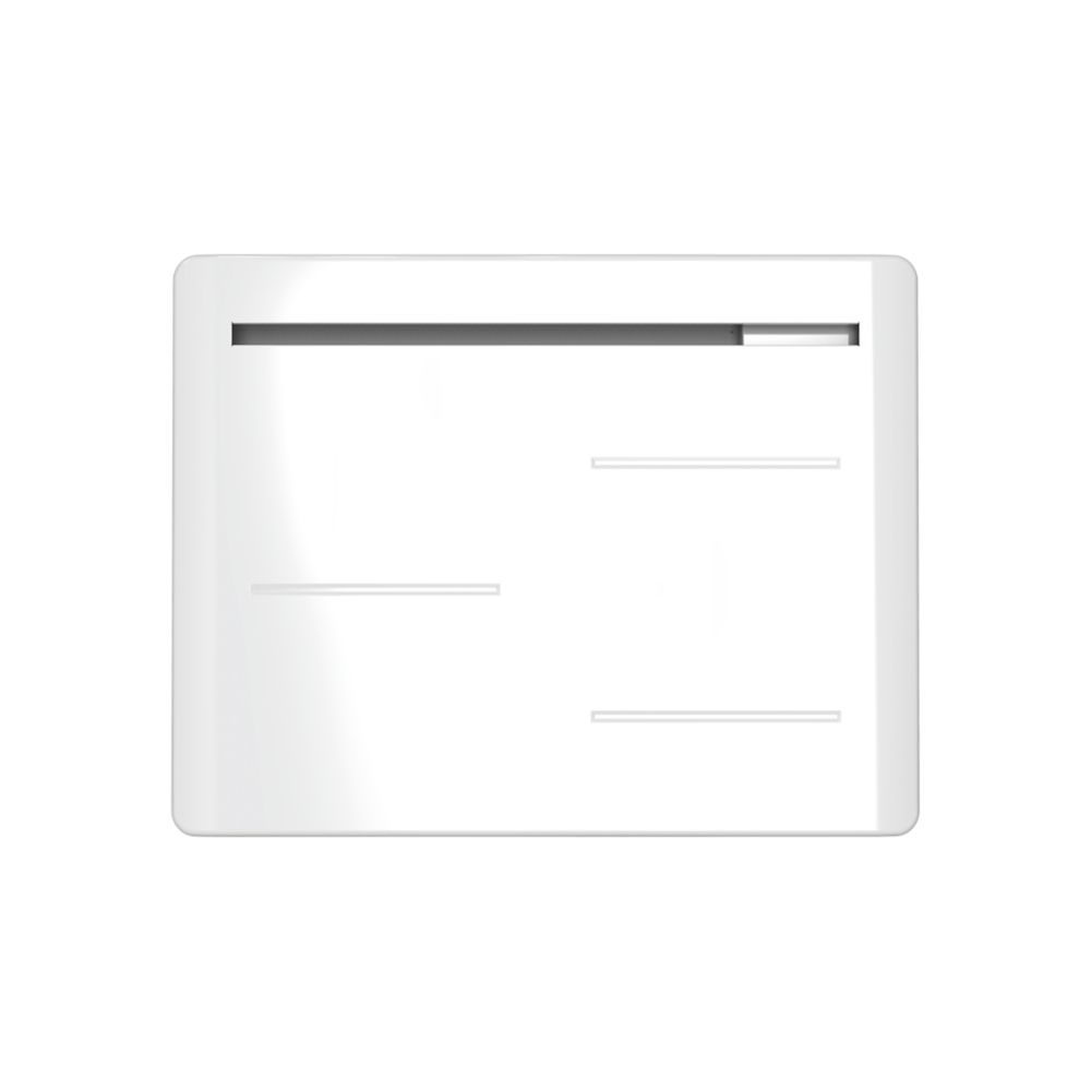 Radiateur céramique à inertie sèche Noirot Amaroc blanc 1 500W