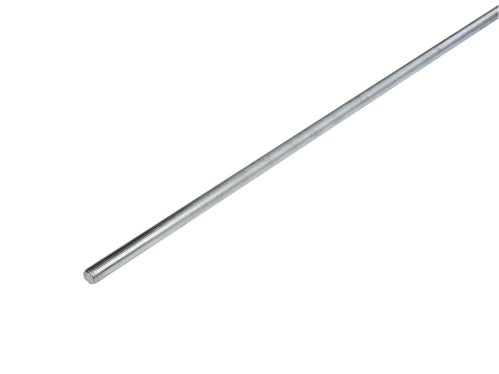 5 tiges filetées en acier zingué brillant Easyfix M20 x 1 000mm