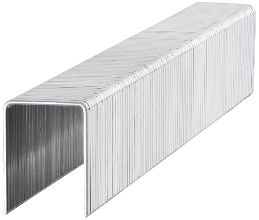 1 000 agrafes à usage intensif zinguées Stanley 14 x 10mm