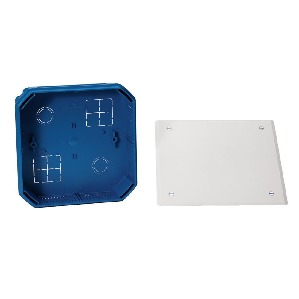 Boite de dérivation carrée encastrée à sceller 165x165x47mm Modulo Schneider