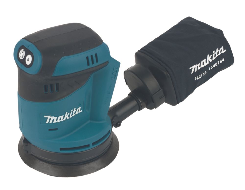 Ponceuse excentrique aléatoire sans fil Makita DBO180Z 125mm 18V Li-ion LXT - Sans batterie
