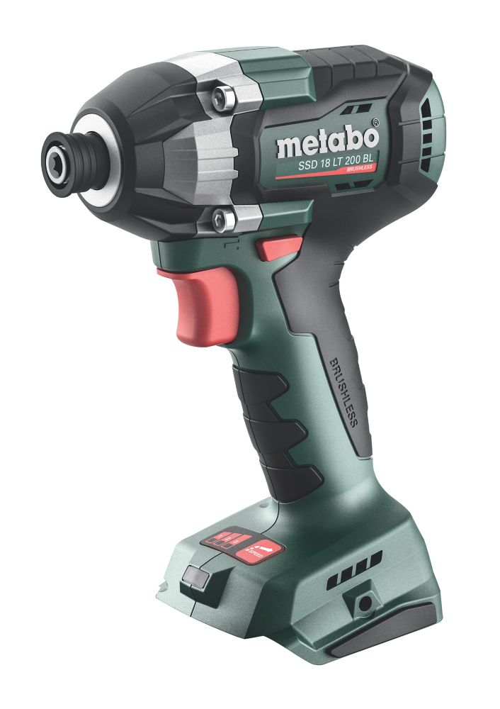 Visseuse à choc sans fil brushless Metabo SSD 18 LT 200 BL 18V Li-Ion CAS - Sans batterie