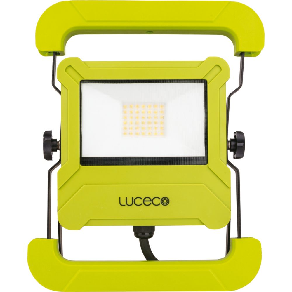 Projecteur de chantier filaire LED Luceco LW30G40SC2-F1 30W 2400lm IP54