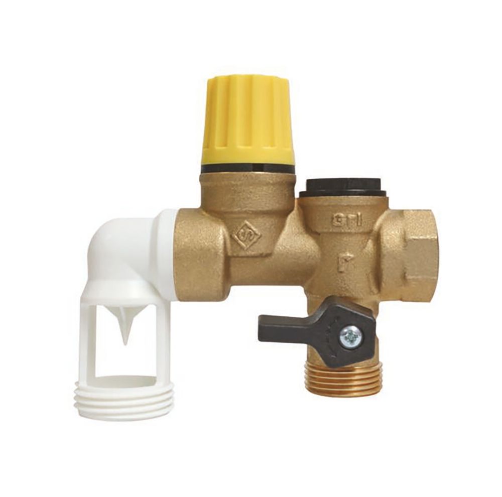 Groupe de sécurité horizontal en téflon Somatherm 3/4"